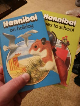 Vintage Ladybird Books Hannibal Goes To School & Hannibal On Holiday