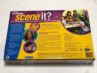 Disney Scene It? DVD Trivia Board Game by Mattel 2004 First Edition COMPLETE 2