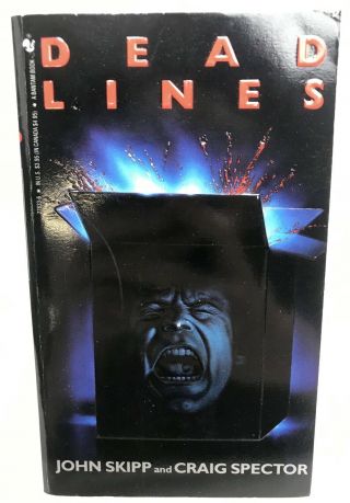 Dead Lines John Skipp / Craig Spector Bantam Horror 1st Printing