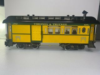 Aristo - Craft Virginia & Truckee G Scale Train Smoke Lights Switch Yellow