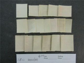 nystamps Indonesian Riau Stamp 2//22 OG H/NH $100 J29y2336 2