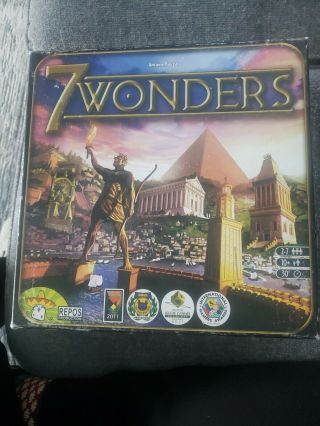 Seven 7 Wonders Board Game Asmodee Edition 1