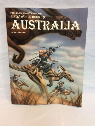 Rifts World Book 19 Australia By Ben Lucas 1999 Palladium