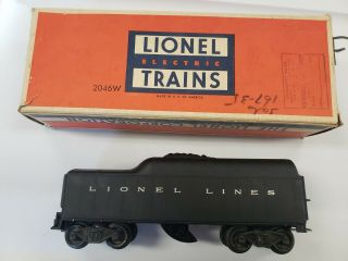 Lionel Lines 2046w Whistle Tender.  The Whistle Well.