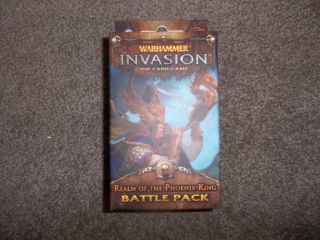 Fantasy Flight Games Warhammer Invasion Realm Of The Phoenix King Battle Pack
