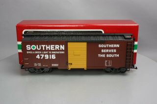 Lgb 47916 Southern Boxcar - Plastic Wheels Ln/box