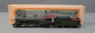Ihc M9929 Ho Scale Western Maryland 4 - 6 - 2 Pacific Steam Locomotive 201 Ln/box