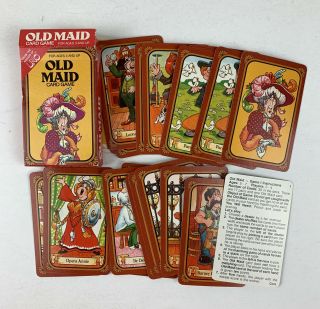 Old Maid Vintage Card Game 1983 Uno