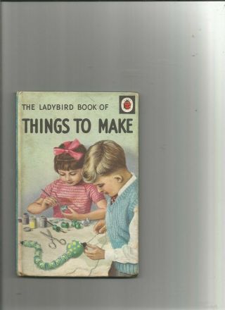 Collectable Vintage The Ladybird Book Of Things To Make