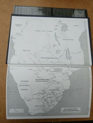 THE SCRAMBLE FOR AFRICA.  MAPS,  ILLUSTRATED FIRST EDITION.  BOERS,  ZULUS,  MATABELE 2