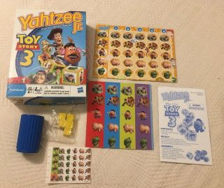 Disney Pixar Toy Story 3 Edition Yahtzee Jr Parker Brothers Game Complete