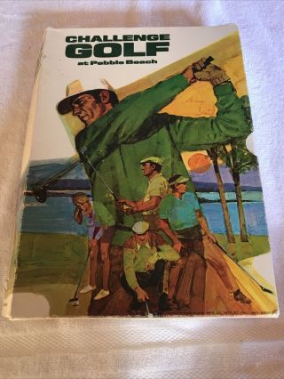 Vintage 1972 Challenge Golf At Pebble Beach Sports Illustrated Avalon Hill Box 4