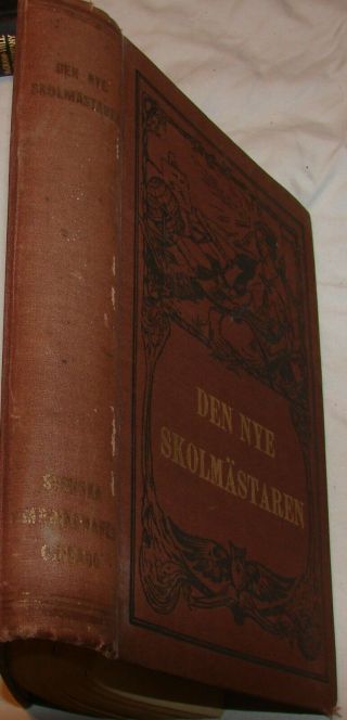 Den NYE Skolmastaren Early 1900 ' s Antique Vintage Book Rare Unique 2