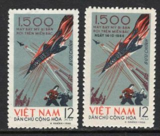 North Vietnam,  Sc.  431 - 431a,  1500th Us Warplane Shot Down.  Ngai.
