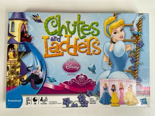 2009 Disney Princess Edition Chutes And Ladders - 100 Complete Read