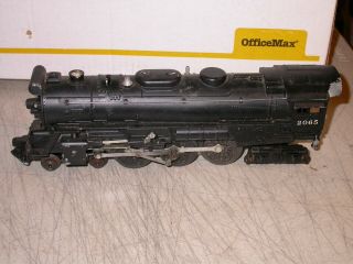 Postwar Lionel O 2065 4 - 6 - 4 Steam Locomotive Engine Runs