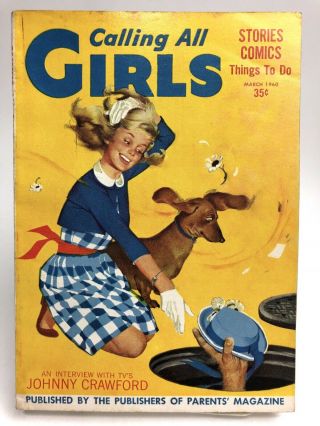The Johnny Crawford Story Hannah Matluck Calling All Girls March 1960 Digest