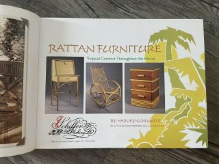 Rattan Furniture : Tropical Comfort Throughout the House,  Hardcover by Schwar. 3