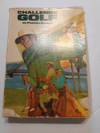 Vintage 1972 Challenge Golf At Pebble Beach Sports Illustrated Games