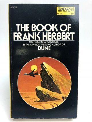The Book Of Frank Herbert Herbert Daw 39 Science Fiction 1st Printing Anthology