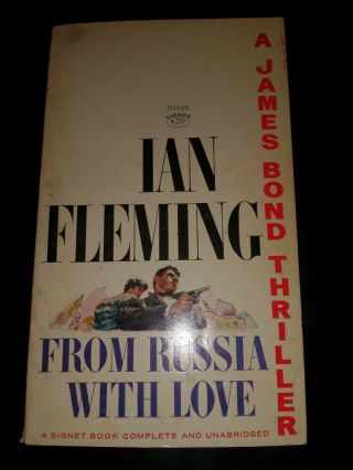 Ian Fleming James Bond " From Russia With Love " Vintage Paperback