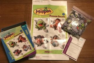 The Muppets Postage Stamps 100 Complete 500 Piece Puzzle