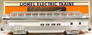 Lionel 6 - 19128 Santa Fe Aluminum Full Vista Dome Car 507 Ln/box
