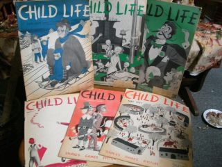 6 Child Life Vintage Children 