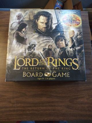 The Lords Of The Rings Return Of The King Board Game Deluxe Edition Roseart