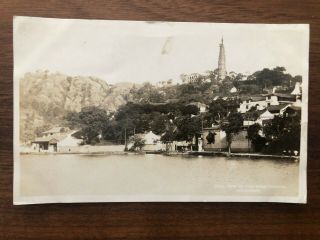 China Old Postcard Full View Of Pao Bhuh Pagoda Hangchow Shanghai 1921