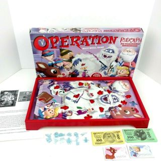 Operation 2012 Collectors Edition Rudolph The Red Nosed Reindeer Board Game