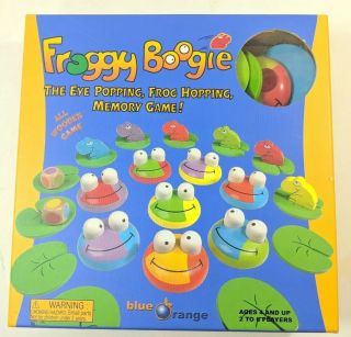 Froggy Boogie The Eye Popping Frog Hopping Memory Game Missing 1 Lilly Pad (ws3)