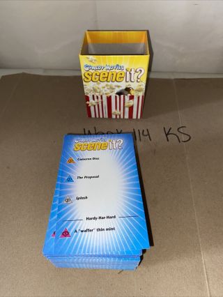 Scene it? Comedy Movies Game Replacement scene it cards 2
