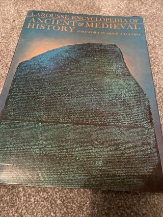 Larousse Encyclopedia Of Ancient & Medieval History,  Marcel Dunan,  Bookplan 1965