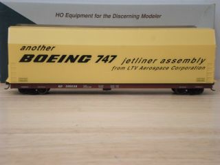 Lbf 1802 - 1 Boeing Skybox (yellow),  W/southern Pacific Flat Car Assembled