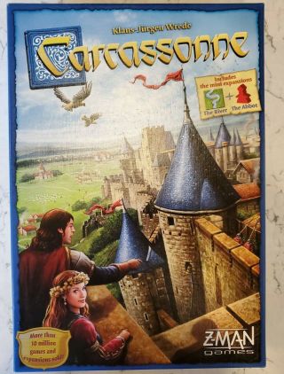 Carcassonne By Klaus Jurgen Wrede Board Game