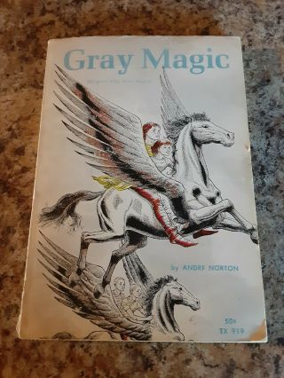 Gray Magic By Andre Norton 1st Printing Scholastic Book Robin Jacques Illustrate