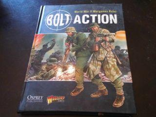 X1 Bolt Action World War Ii Wargames Rules Osprey Wwii Hardcover Texasnerdgames