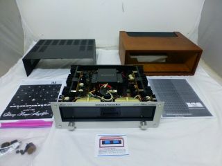 Marantz Model 140 Power Stereo Amplifier & Wc10 Wood Cabinet - -
