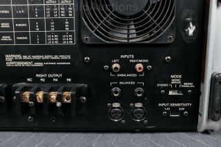 McIntosh MC2600 Stereo Power Amplifier - 600 Watts/CH - Vintage Classic 1 6