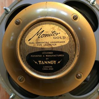 Tannoy Monitor Gold 15 Dual Concentric Speaker Pair