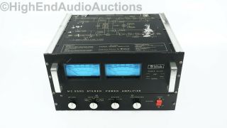 Mcintosh Mc 2500 Stereo Power Amplifier - 500 Watts/ch - Vintage Classic