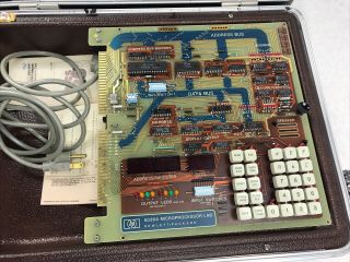 Hewlett Packard 5036A Microprocessor Lab - With Manuals and Paper Work 3