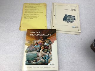Hewlett Packard 5036A Microprocessor Lab - With Manuals and Paper Work 6