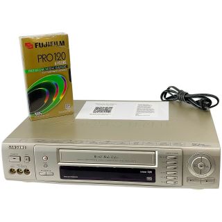 Samsung World Wide Video Vcr With Blank Vhs Ntsc Pal Secam Universal Sv - 5000w
