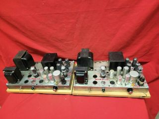 Capehart Western Electric 6v6 Tube Power Amplifiers [pair]