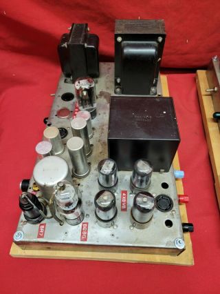 Capehart Western Electric 6V6 Tube Power Amplifiers [Pair] 5