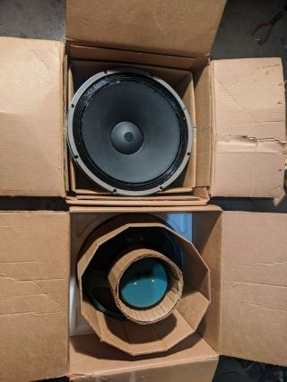 Altec Lansing 803b Woofer Speakers (2) W/ Boxes Nos 803 - B 16Ω