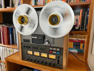 Teac A - 3440 4 Channel Pro Audio Reel To Reel Tape Deck - Serviced - Great
