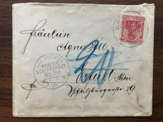 China Old Cover Shanghai To Germany 1906